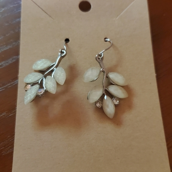 Womens Faux Stone Dangly Earrings - Picture 1 of 2